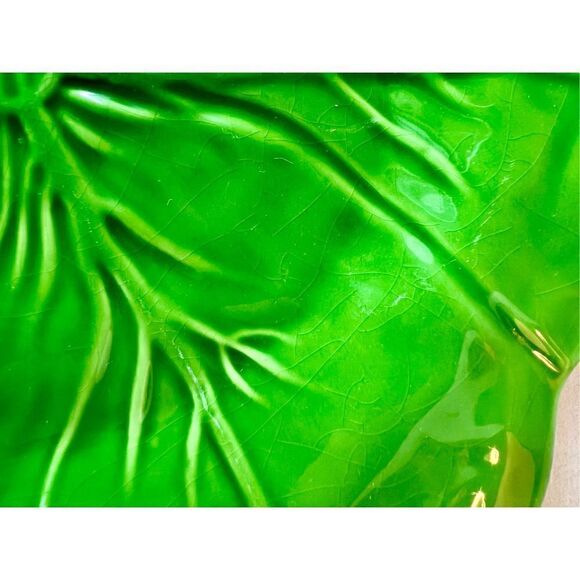 Vintage Home Essentials Ceramic Cabbage Leaf Dinner Plate 10.5~Discontinued - Picture 6 of 6